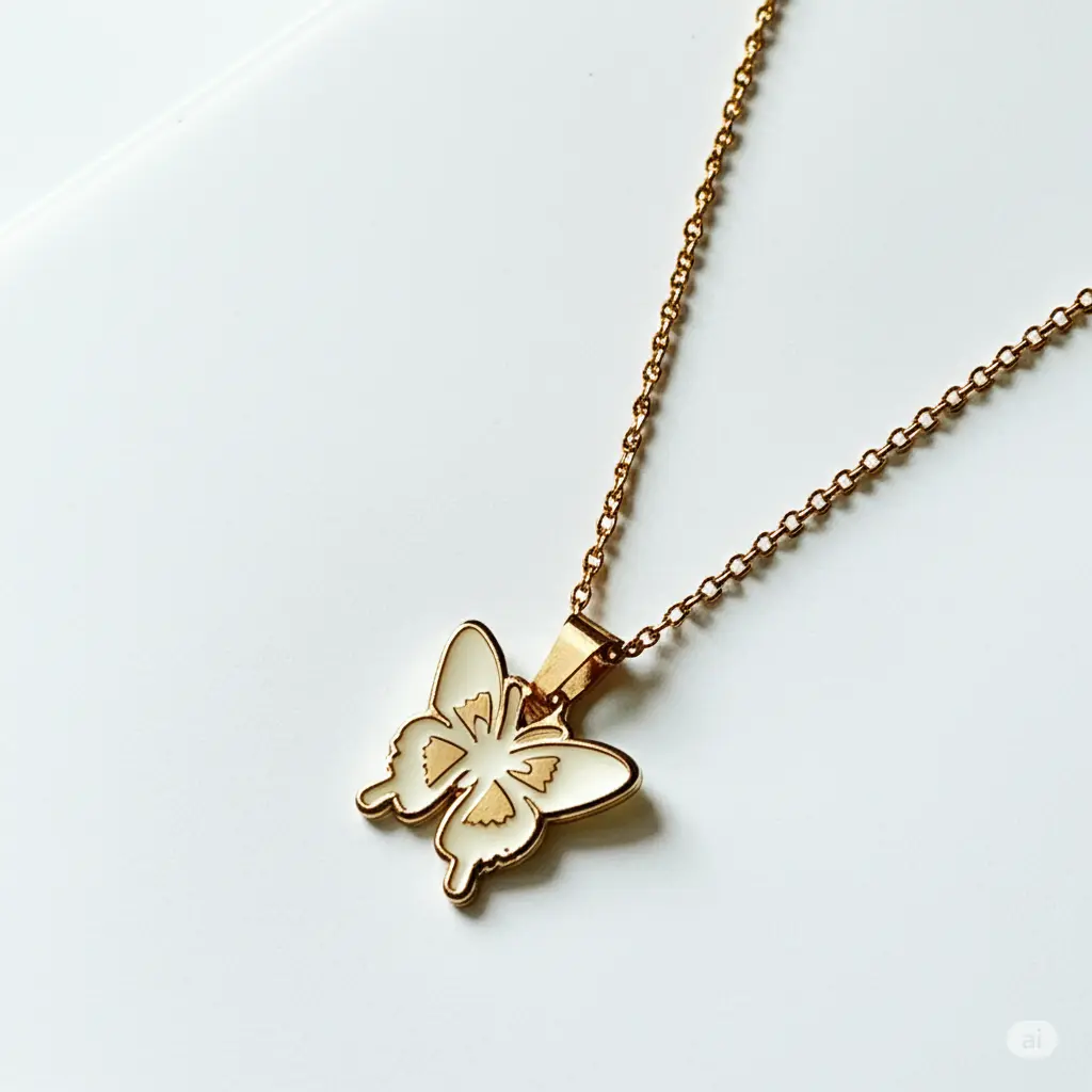 Butterfly necklace