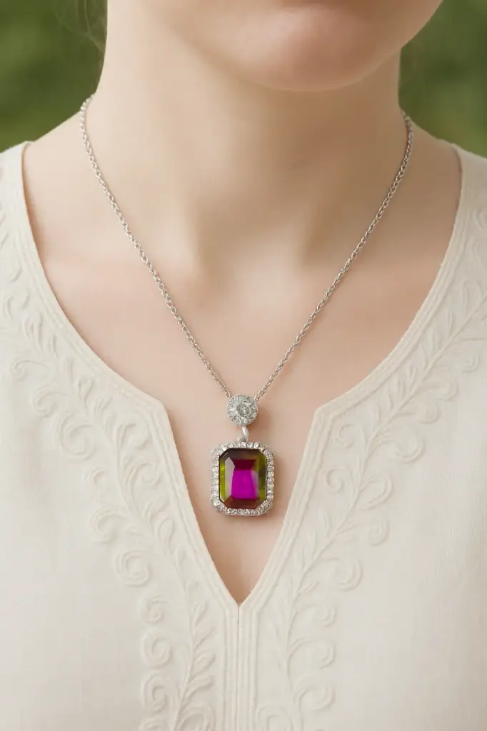 Colourful necklace