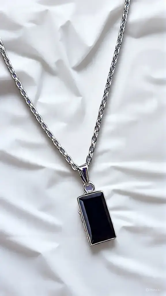 Black necklace