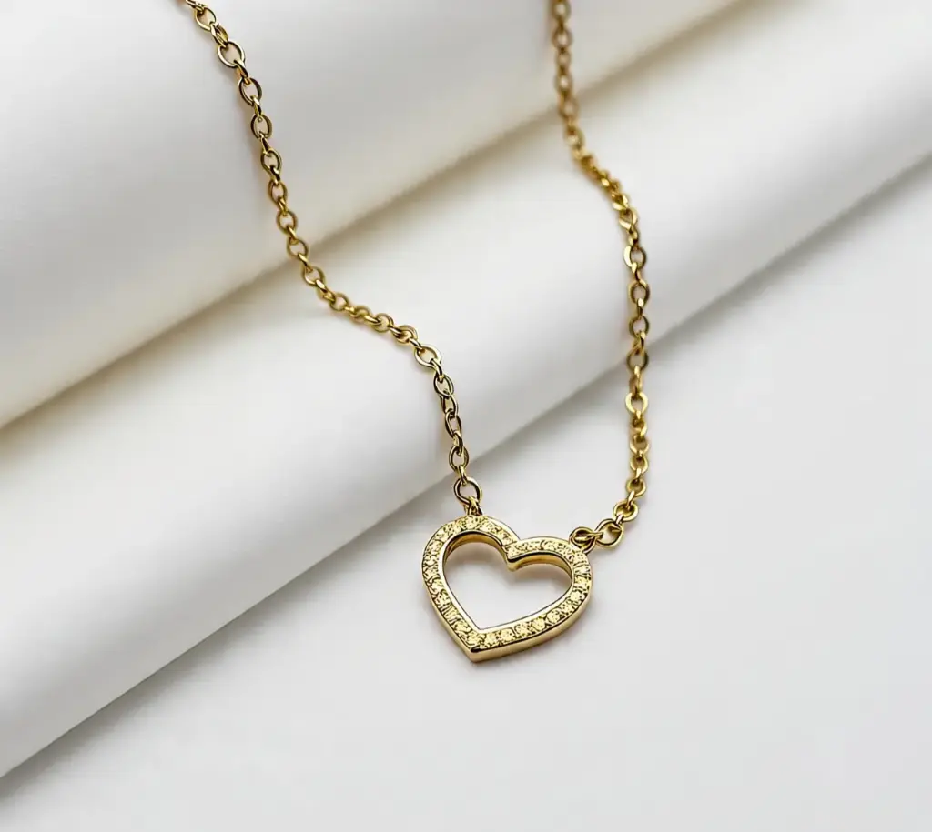 Golden Heart Necklace